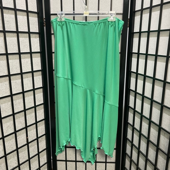 Cydney Mar Pull On Skirt Green Skirt SZ XL - Picture 2 of 5